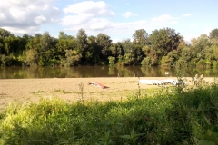 Szatmárcseke Tisza part